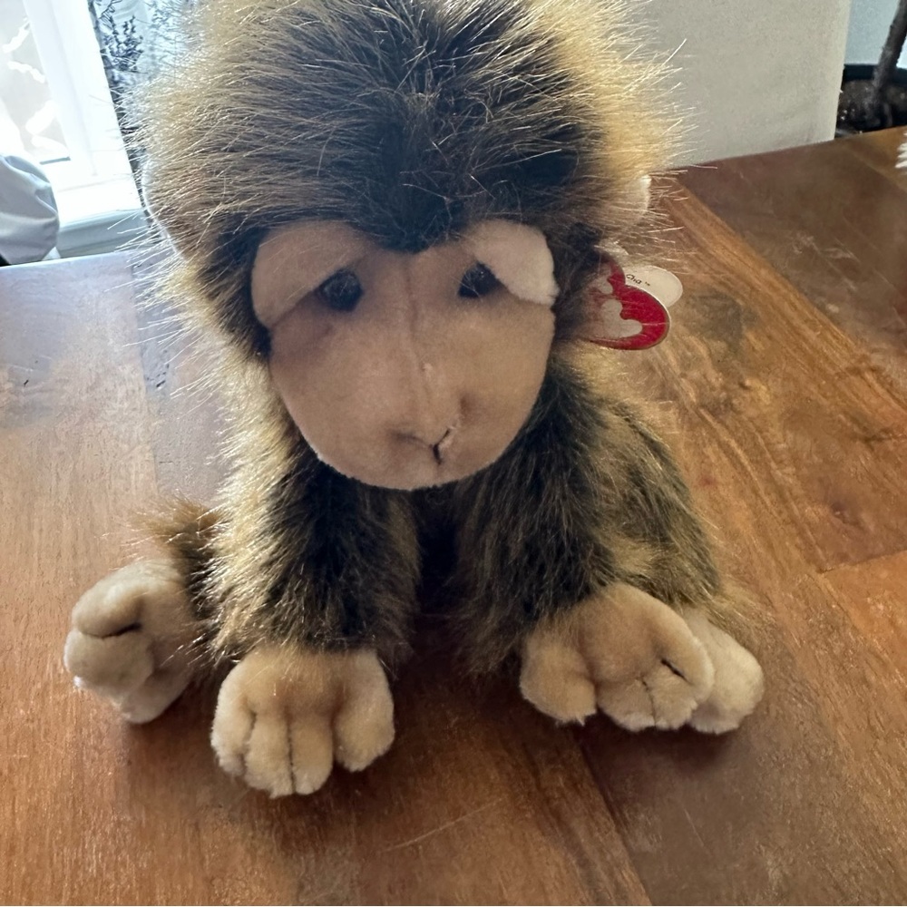 TY Plush Stuffed‎ Animal Monkey Toy Cha Cha NWT